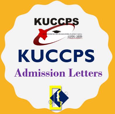 kuccps portal admission letter